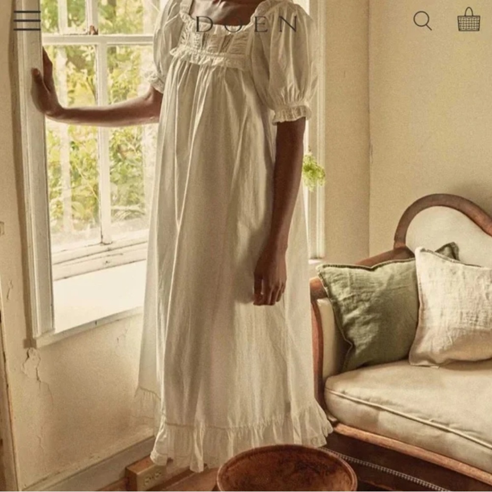 Doen Villette Dress / Nightgown (Size Small) NWT